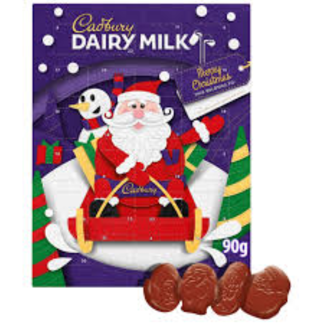 CADBURY ADVENT CALENDER 90G